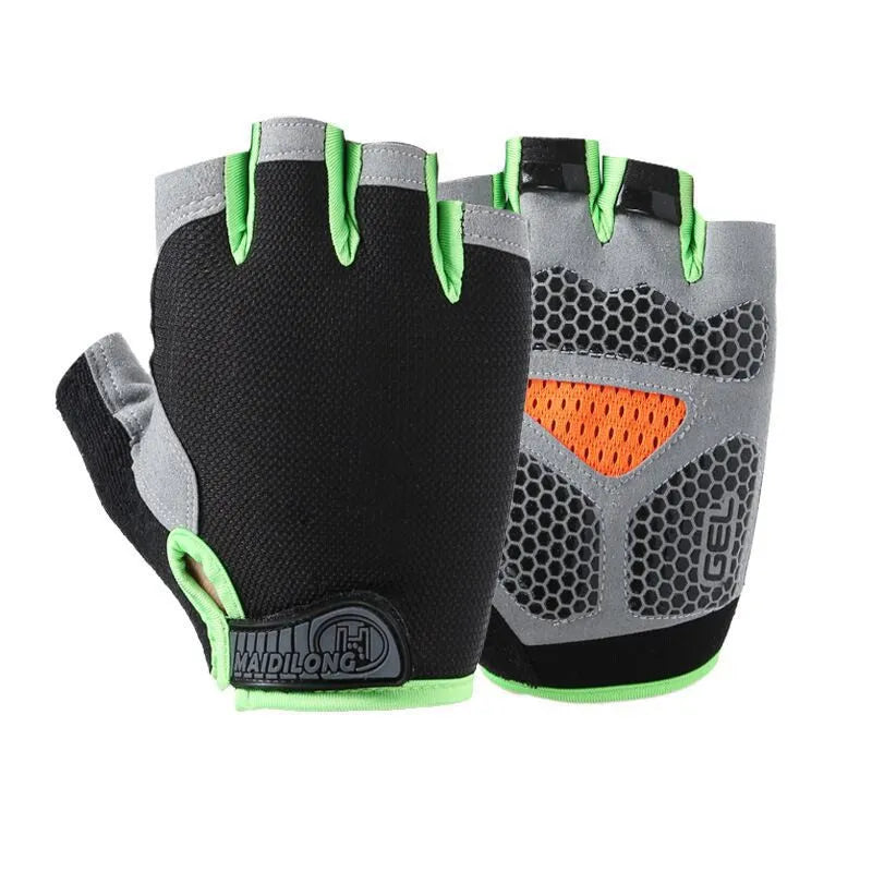 Half Finger Fitness Sports Gloves